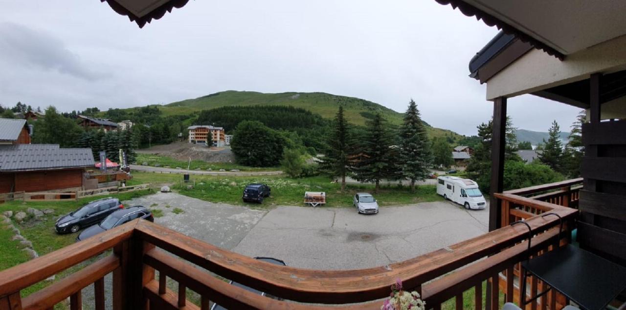 Studio 2 Alpes, Proche Lac Buissonniere, Menage Inclus, Balcon, Parking Les Deux Alpes Bagian luar foto