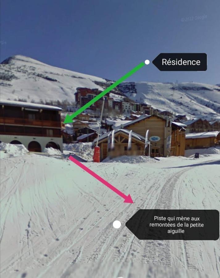 Studio 2 Alpes, Proche Lac Buissonniere, Menage Inclus, Balcon, Parking Les Deux Alpes Bagian luar foto