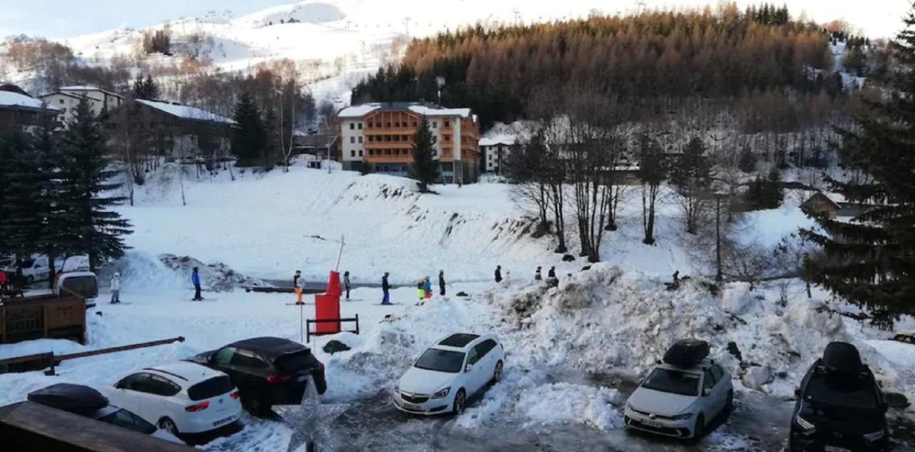 Studio 2 Alpes, Proche Lac Buissonniere, Menage Inclus, Balcon, Parking Les Deux Alpes Bagian luar foto