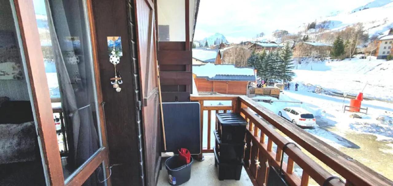 Studio 2 Alpes, Proche Lac Buissonniere, Menage Inclus, Balcon, Parking Les Deux Alpes Bagian luar foto