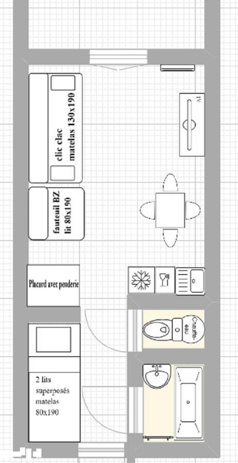 Studio 2 Alpes, Proche Lac Buissonniere, Menage Inclus, Balcon, Parking Les Deux Alpes Bagian luar foto