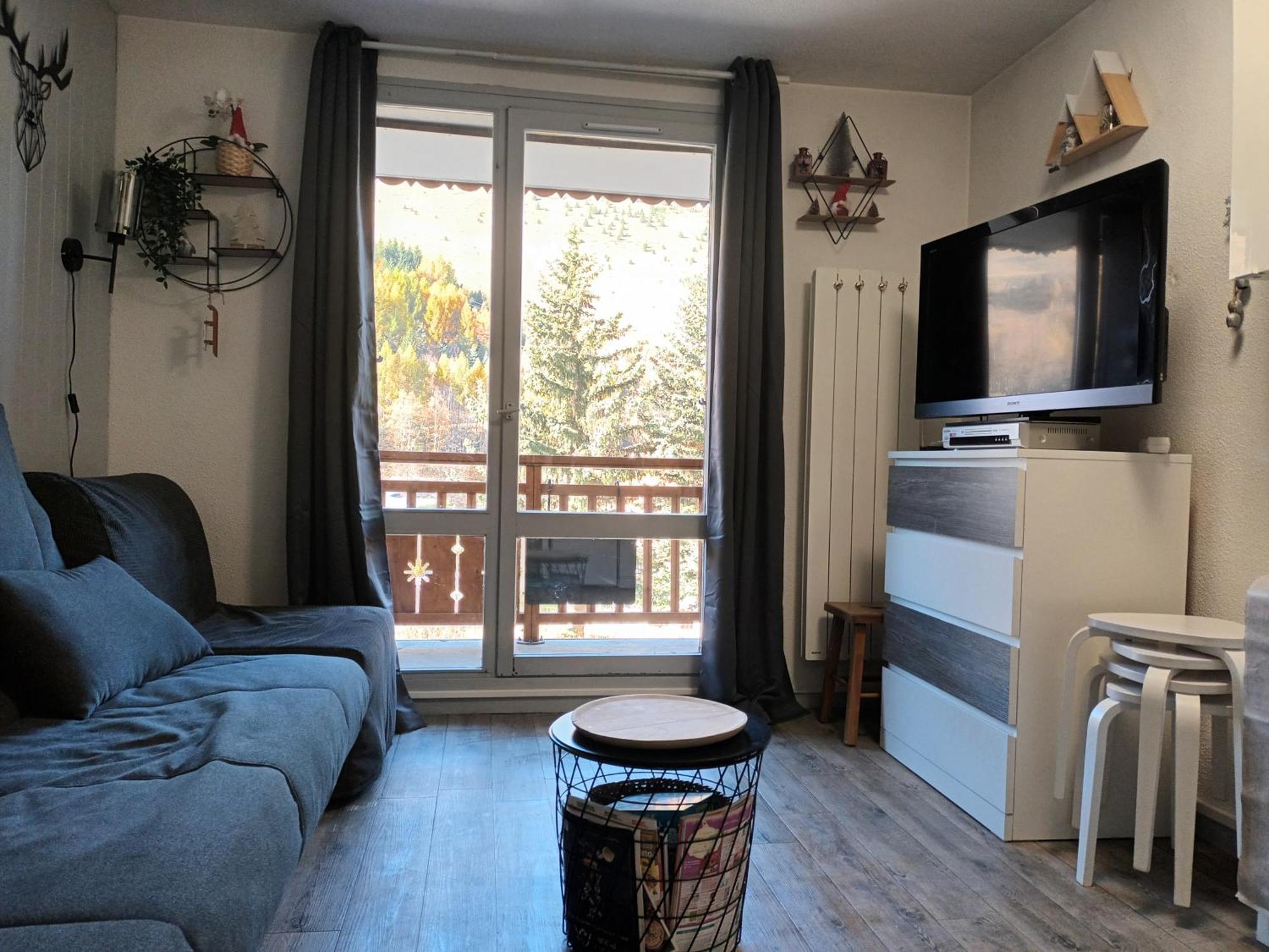Studio 2 Alpes, Proche Lac Buissonniere, Menage Inclus, Balcon, Parking Les Deux Alpes Bagian luar foto